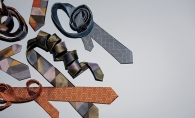 A variety of neckties from online tie store Geometry ties