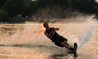 A teenager water skis on Medicine Lake in this winning photo from the 2018 Picture Plymouth photo contest.
