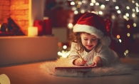 writing Christmas wish list to Santa