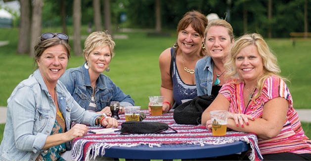 Ericka Vanske, Kimberly Boulanger, Kym El-Wailli, Stacy Finlon and Kristin Blinkinsop 