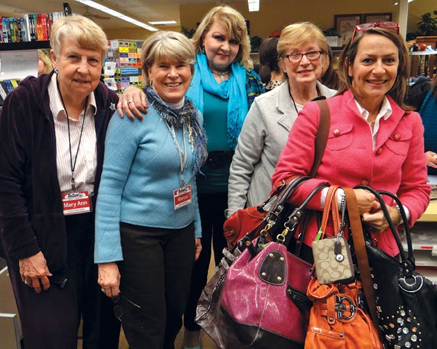 Mary Ann Bauer, Marcia Pederson, Raina Barkley, Sheila Vaccaro and Julie Wiens 