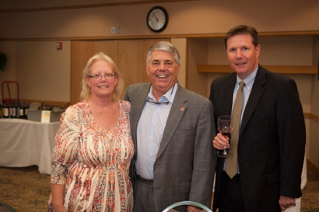 Gina Smith, Tom Hokr and Pat Farrington