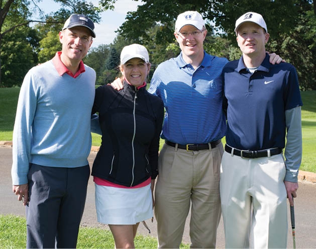 Michael and Nancy Hagerty, Jim Seidel and Steve Reed