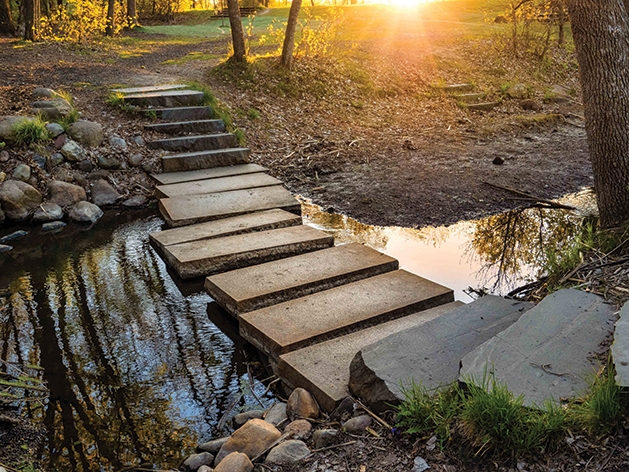 Larry Paulson: A Plymouth Creek Crossing