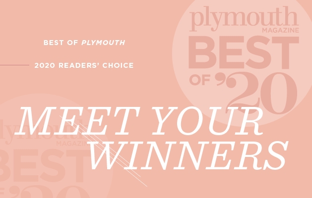 Best of Plymouth 2020 A graphic announcing the Plymouth Magazine Best of Plymouth 2020 winners.