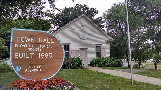 Plymouth's historic town hall